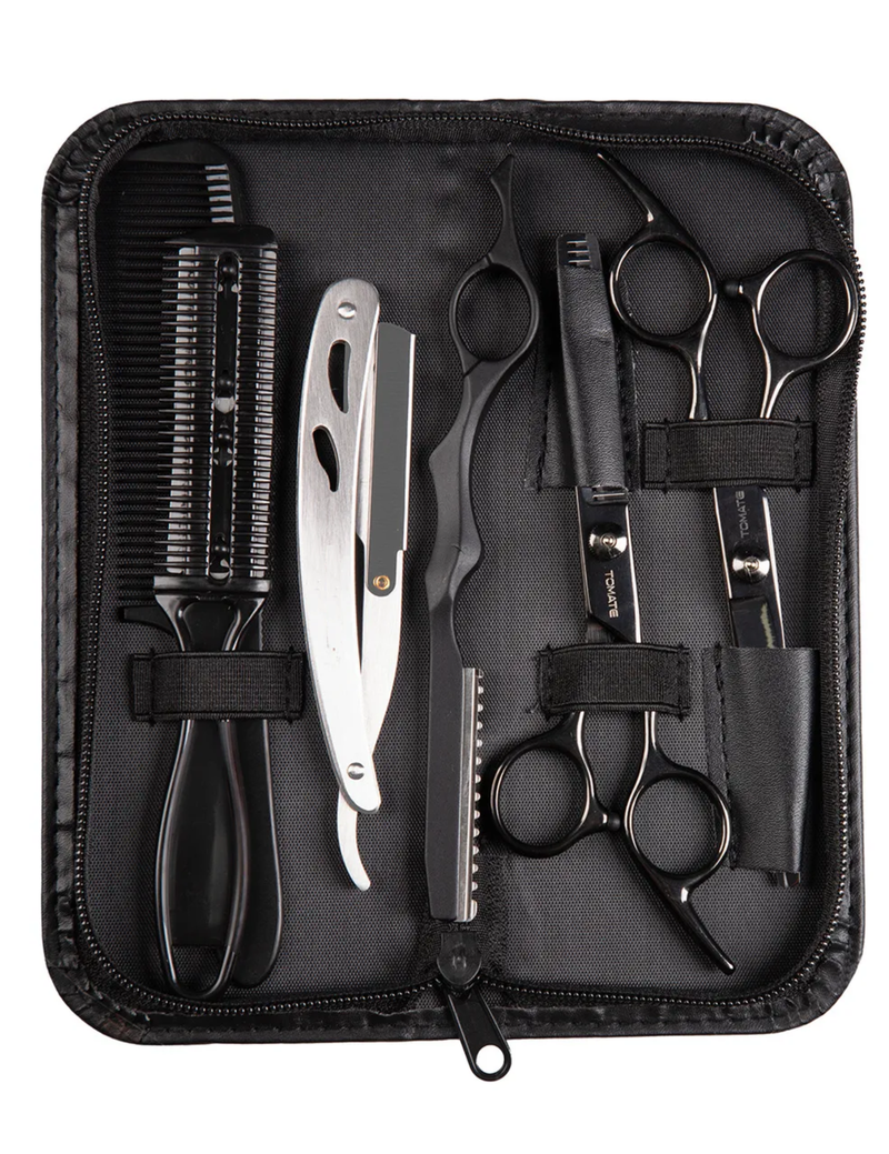 Kit Completo para Corte de Cabelo – Precisão e  Profissional 6 Peças