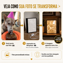 Luminária Led Porta Retrato Foto 3d Personalizada Lithophane