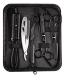 Kit Completo para Corte de Cabelo – Precisão e  Profissional 6 Peças