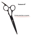 Kit Completo para Corte de Cabelo – Precisão e  Profissional 6 Peças