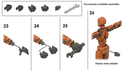 Boneco Articulado Dummy 13 Alta Precisão Acabamento Premium