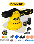 Lixadeira Politriz Automotiva Portátil Sem Fio 2 Bateria 12v Peso  1,2kg