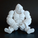 Brinquedo Articulado 3D Congo Para Pintar Design Exclusivo Webshopfy