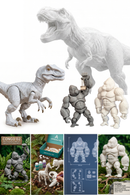 Brinquedo Articulado 3D Para Pintar – Design Exclusivo 03 Unidades
