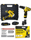 Parafusadeira e Furadeira 2 Bateria 18V Com Maleta Praticidade Desempenho