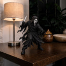 Boneco Colecionador Ghostface Pânico Estátua Dinâmica 16cm