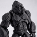 Boneco Macaco Gorila Articulado 3D – Figura de Ação Colecionável e Flexível