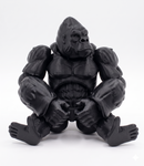 Gorila Brinquedo 3D Para Pintar Articulado Design Exclusivo Webshopfy