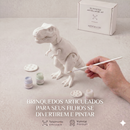 Brinquedo Articulado 3D Congo Para Pintar Design Exclusivo Webshopfy