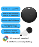 MiLi Rastreador inteligente MiTag Go Android  bluetooth 1 Pack