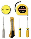 Kit Ferramentas Manuais BOMVINK BOM-3902 12 Peças Com Maleta