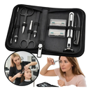 Kit Design De Sobrancelhas Completo Com Pinça Tesoura 10pcs