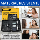 Kit Design De Sobrancelhas Completo Com Pinça Tesoura 10pcs