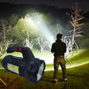 Lanterna de Mão Recarregável LED com Kit de Ferramentas BOM-4504 – Potente e Portátil