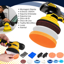 Lixadeira Politriz Automotiva Portátil Sem Fio 2 Bateria 12v Peso  1,2kg