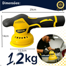 Lixadeira Politriz Automotiva Portátil Sem Fio 2 Bateria 12v Peso  1,2kg