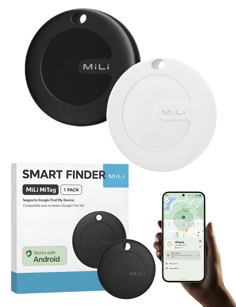 MiLi Rastreador inteligente MiTag Go Android  bluetooth 1 Pack