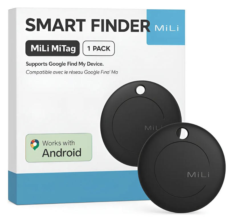 MiLi Rastreador inteligente MiTag Go Android  bluetooth 1 Pack