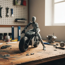 Moto esportiva Dummy 13 Para Colecionadores e Entusiastas de Motos