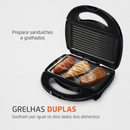 Sanduicheira Elétrica 127V Oasis Market  Antiaderente OIH-5505