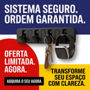 Porta-Chaves Moderno de Parede em Impressão 3D