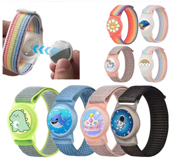 Mili Rastreador AirTag Android bluetooth + Pulseira Ballistic