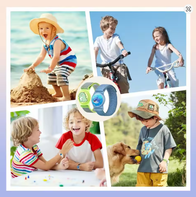 Mili Rastreador AirTag Android bluetooth + Pulseira Ballistic