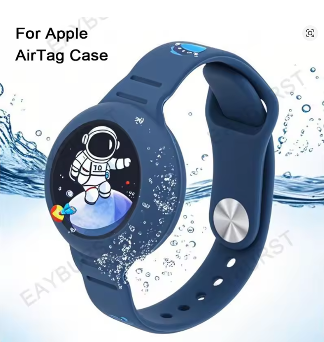 MiLi Rastreador AirTag Android bluetooth + Pulseira Silicone Airtag