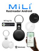 MiLi Rastreador MiTag Android bluetooth + Leather Case Protetora