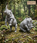 Brinquedo Articulado 3D Rinoceronte Para Pintar Exclusivo Webshopfy