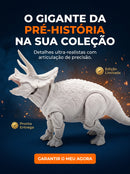 Triceratops Articulado Action Figure Dinossauro Realista Colecionável Flexível