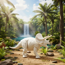 Triceratops Brinquedo Articulado 3d Para Pintar Design Webshopfy