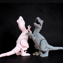 Brinquedo Articulado 3d Velociraptor Para Pintar Design Webshopfy