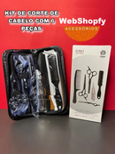 Kit Completo para Corte de Cabelo – Precisão e  Profissional 6 Peças