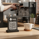 Placa de QR Code Com Relevo Personalizada Impressão 3D