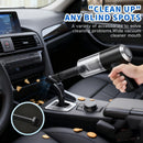 Aspirador portátil 6 em 1 sem fio, uso doméstico e automotivo recarregável