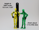 Boneco Articulado Dummy 13 Alta Precisão Acabamento Premium