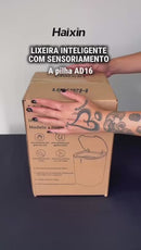 Lixeira Automática Inteligente 16 L Haixin AD16 Com Sensor Movimento