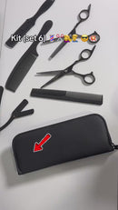 Kit Completo para Corte de Cabelo – Precisão e  Profissional 6 Peças