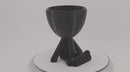 Conjunto Vaso Robert Plant  Personagens "Plant Buddy" Design Exclusivo