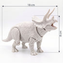 Triceratops Articulado Action Figure Dinossauro Realista Colecionável Flexível